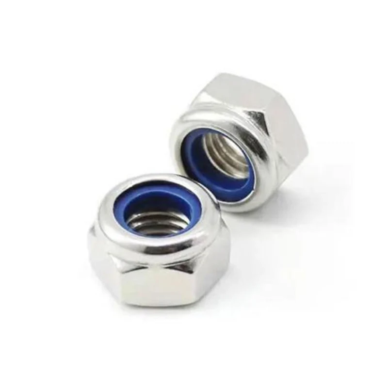 Type 1 Non-Metal Insert Hexagon Lock Nut Fine Teeth