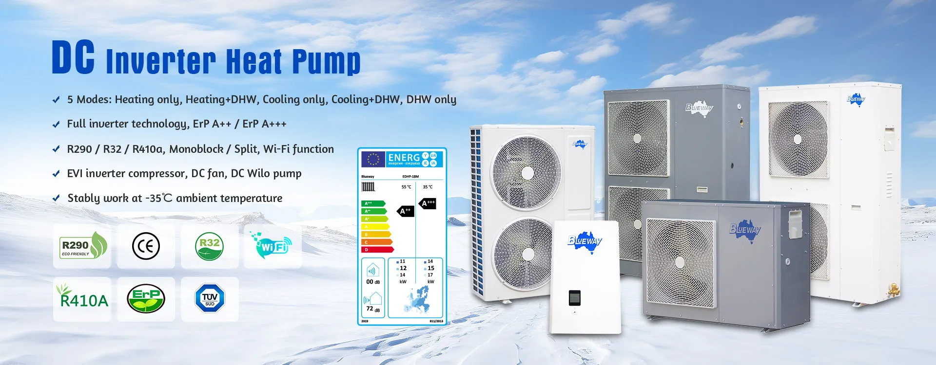 Heating Cooling Heat Pump Factory