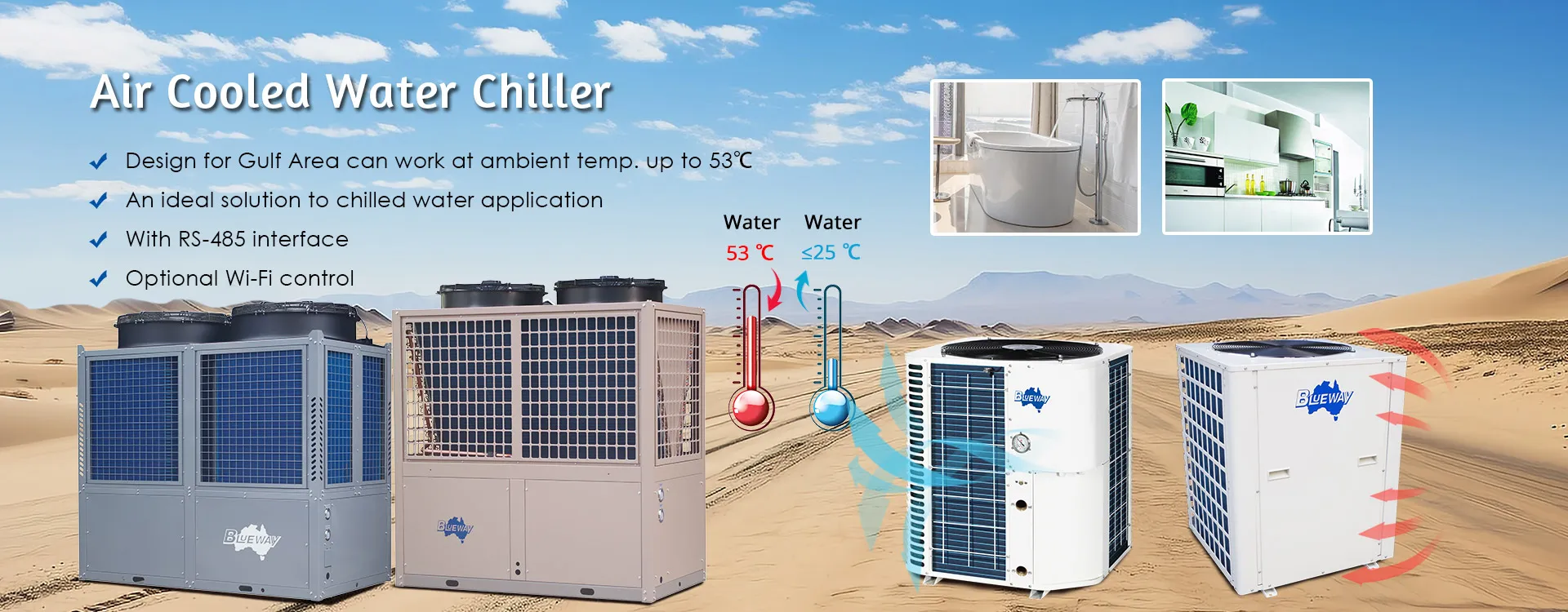 Air Source Water Chiller Verskaffer