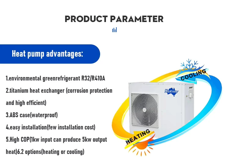 R417a Cool Refrigerant Power Heat Pump