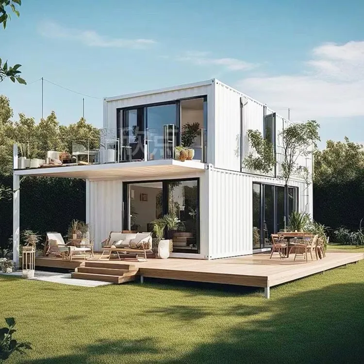 Casa modular prefabricada comercial al aire libre