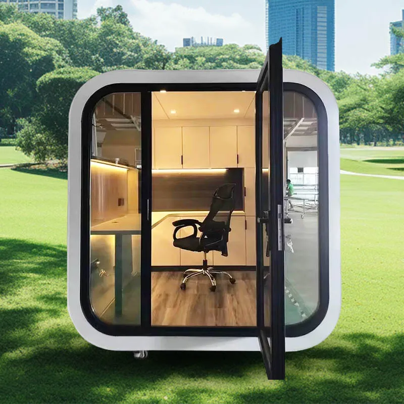 Container Home Space Capsule Büro Urlaub Apple Cabin