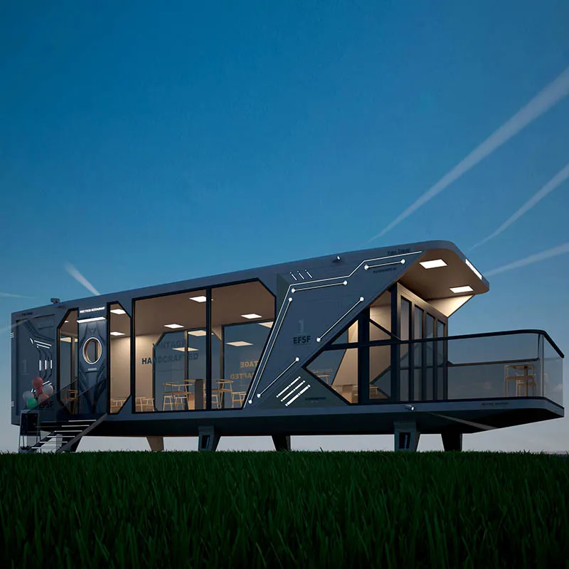 Luxury Space Capsule Mobile Office