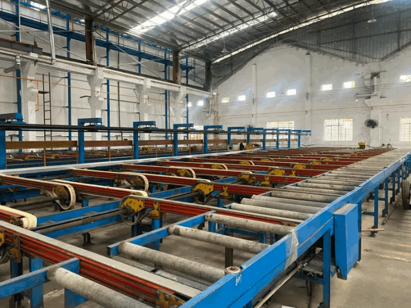 Belt Type Aluminum Handling Table for Aluminium Profile Extrusion Press