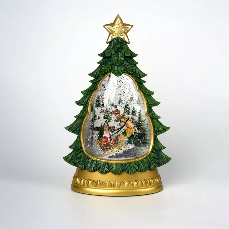 Christmas Tree Snow Globe