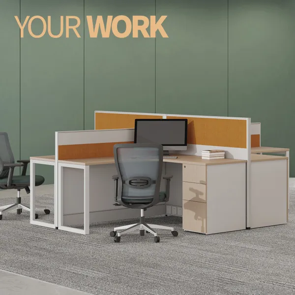 4 Cubicle Office Workstation