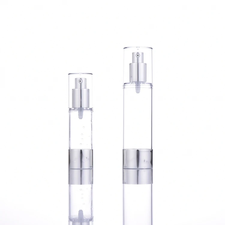 Round Airless Pump Lotion Bottle