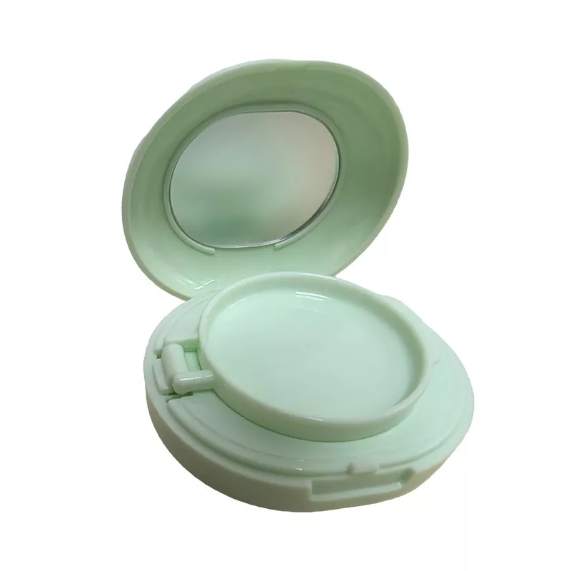 Empty Luxurious  Air Cushion Puff Box BB Cream Container Dressing Case with Powder Puff and Mirror