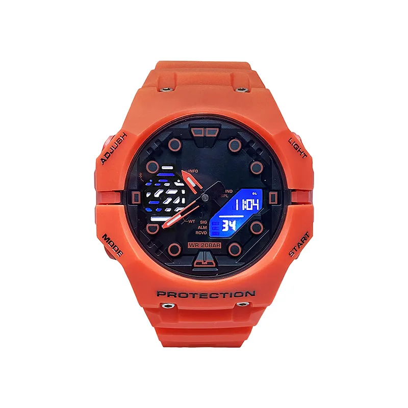 LED Backlit Electronic Watch