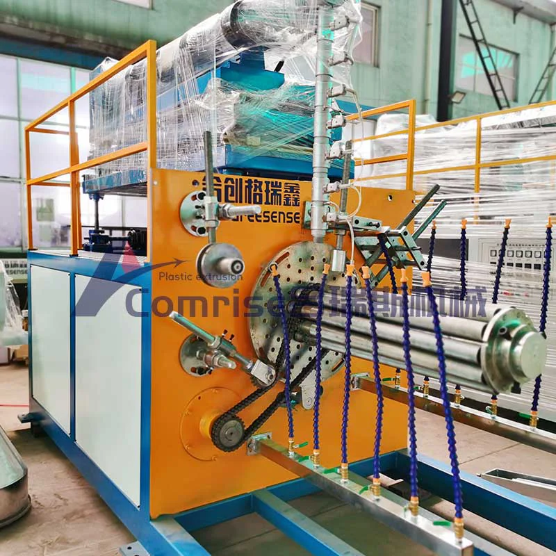200-800mm HDPE Hollow Wall Winding Pipe Machine