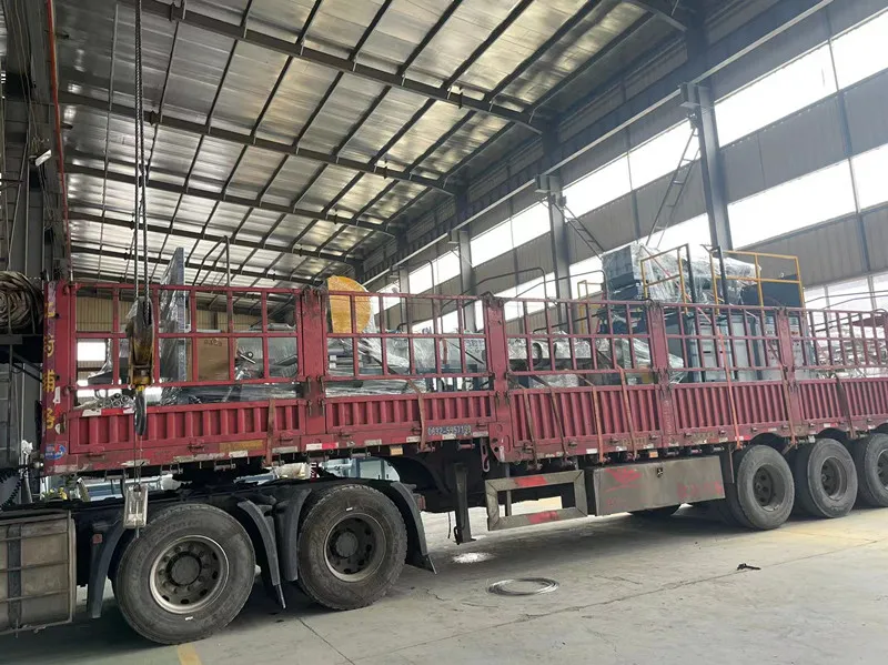 Comrise double Peak Steel Wire Winding Pipe Machine 300-1200mm ship to Yunnan.