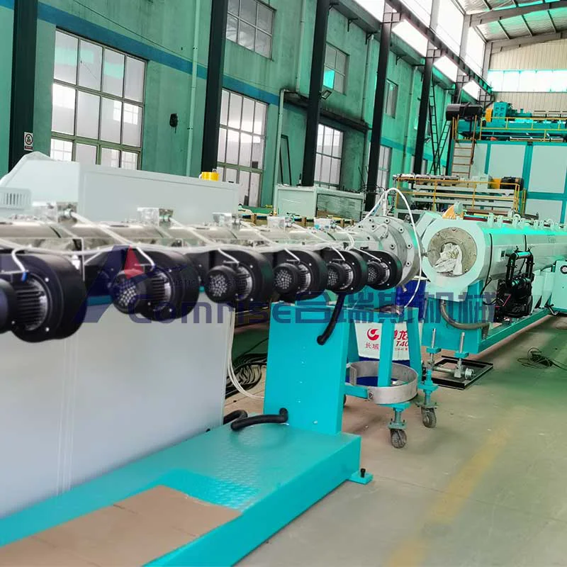3600mm HDPE Hollow Spiral Winding Pipe Machine