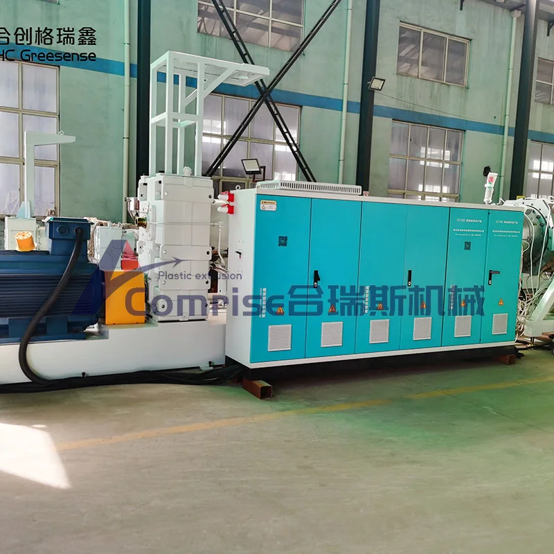 ABA 3 Layer Co Extrusion HDPE Pipe Machine