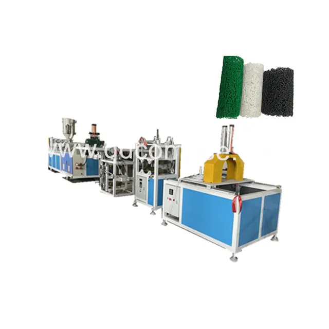 Blind Ditch Mesh Pipe Extrusion Line
