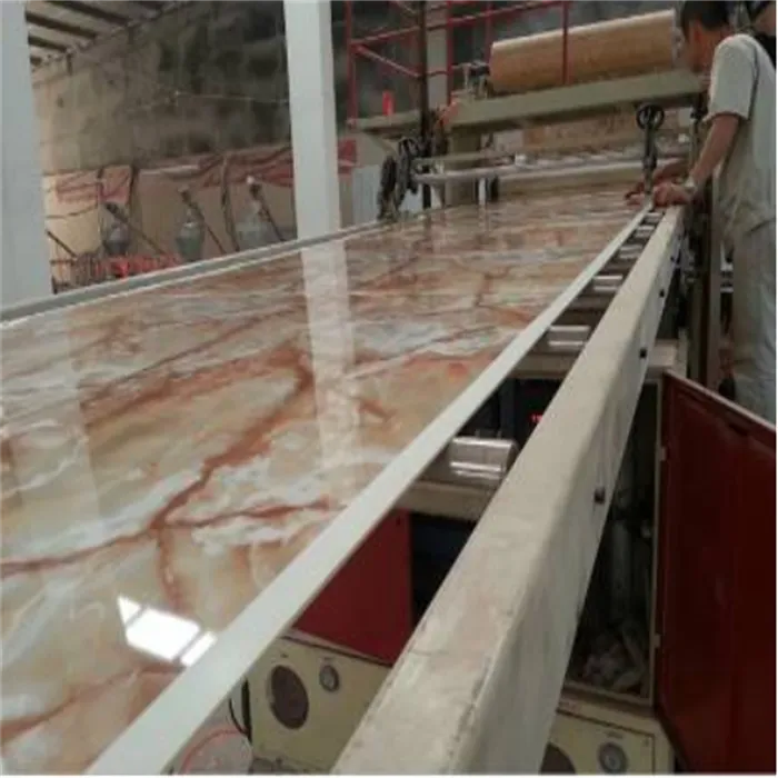 PVC Stone Marble Sheet Machine