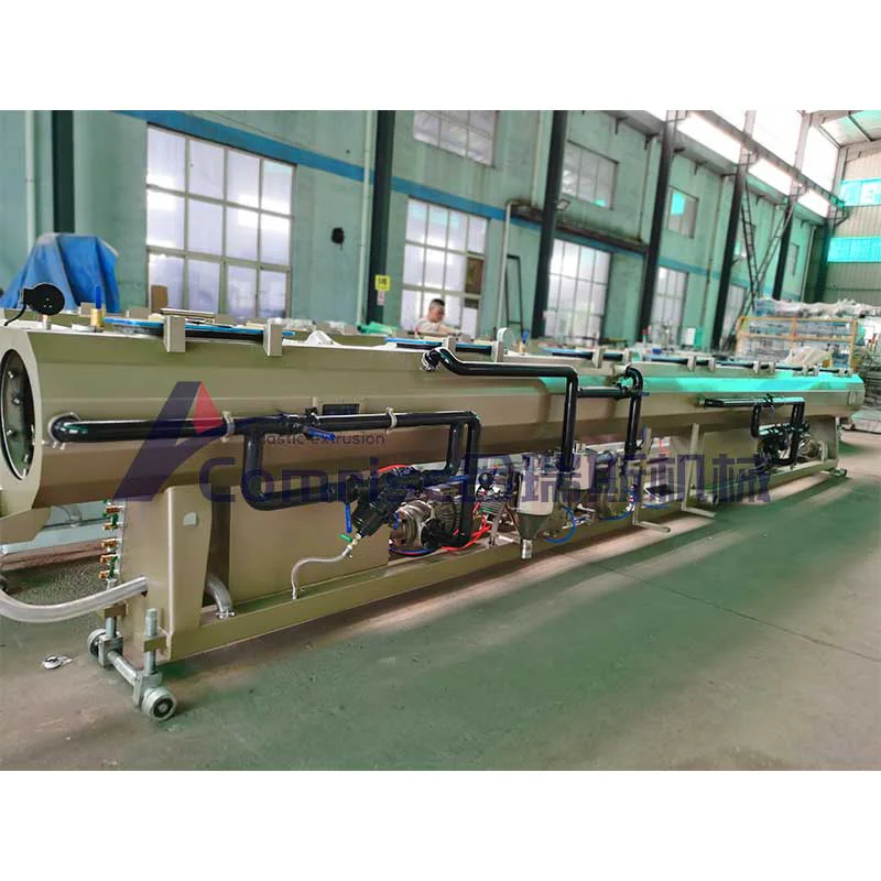 Three Layers Ppr Water Pipe Production Line Pp-H Hot