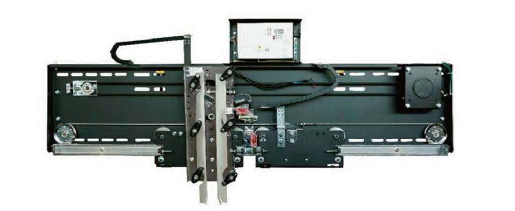 Center opening PM synchronous door operator