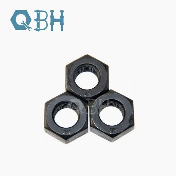 What are the characteristics of heavy-duty hexagonal nuts?