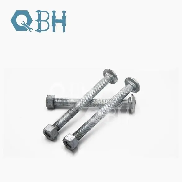 Spare Parts Knurl Steel Structure Carriage Bolt