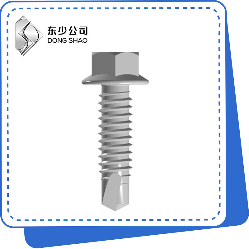 Hex Flange Head Tapping Screw Thread