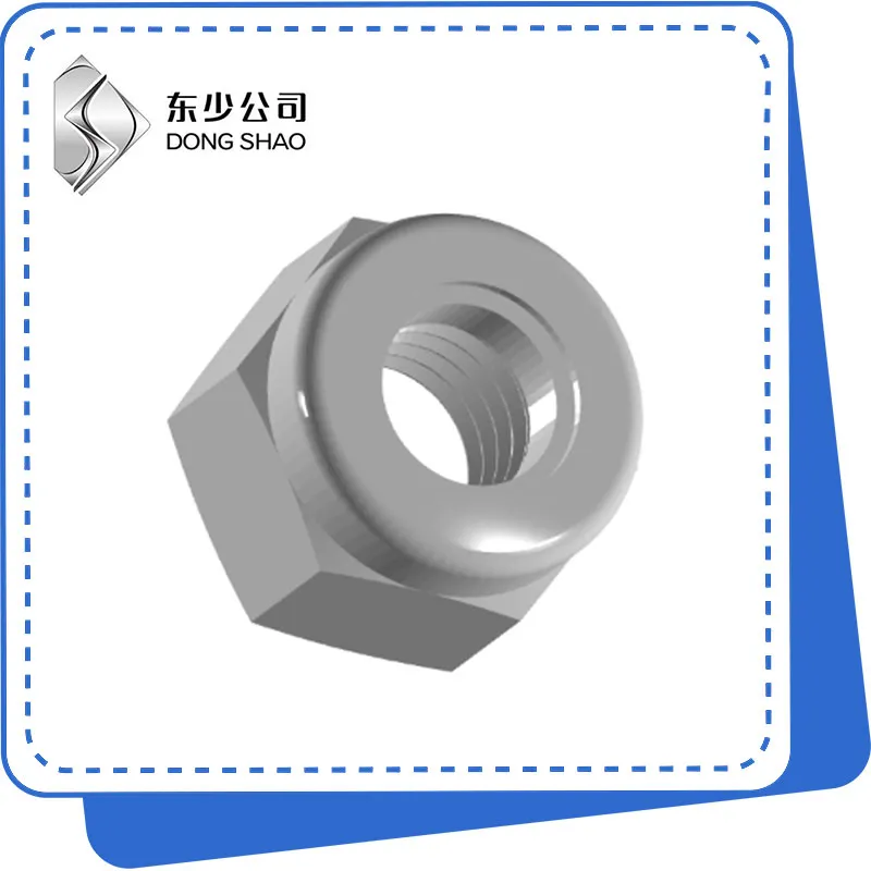 Hex Nylon Lock Nuts-karazana matevina