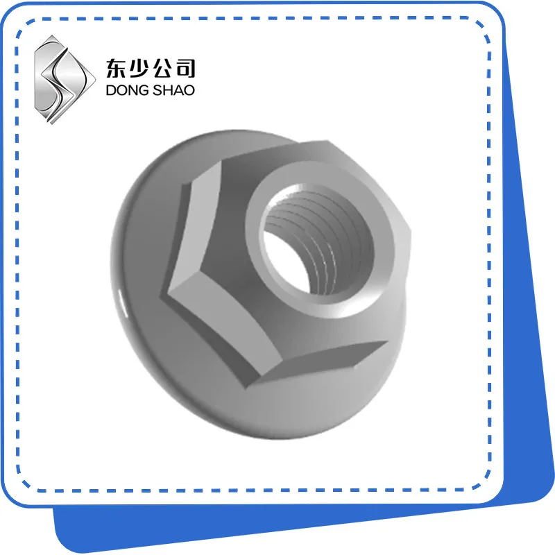 Iripo Torque Yese-Metal Hex Flange Nuts Yakanaka Thread