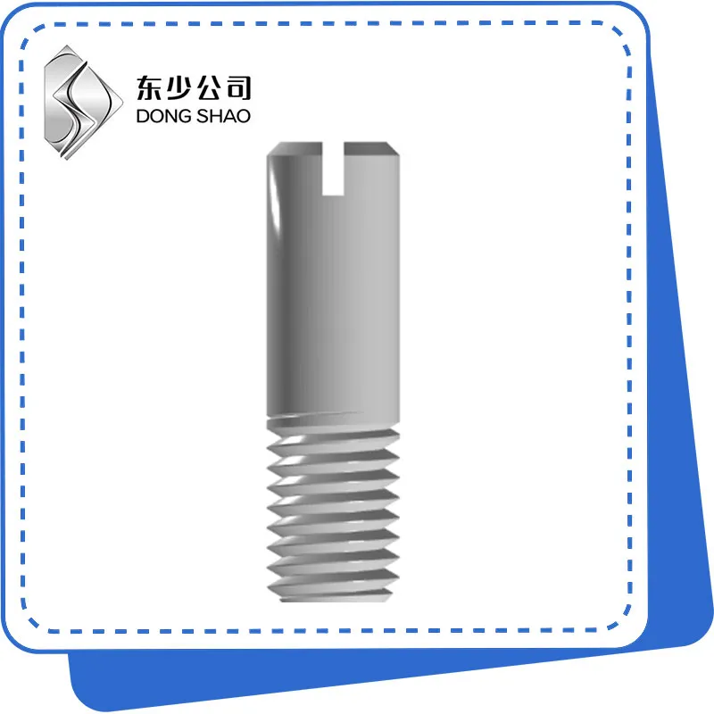 I-Slotted Headless Screw