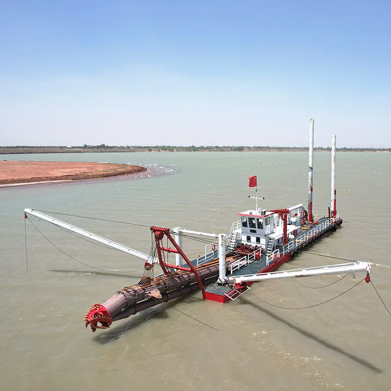 Draga aspirante per la pulizia del fiume