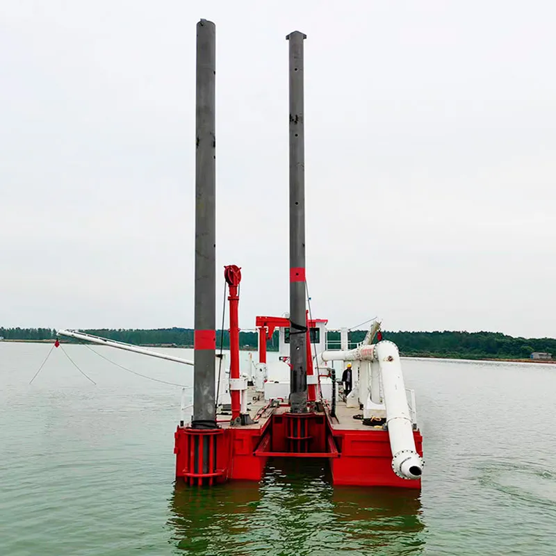 Kapal Keruk Hisap Pemotong Penghilangan Lumpur Sungai