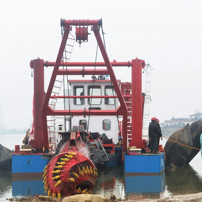 Máy nạo vét cát sông