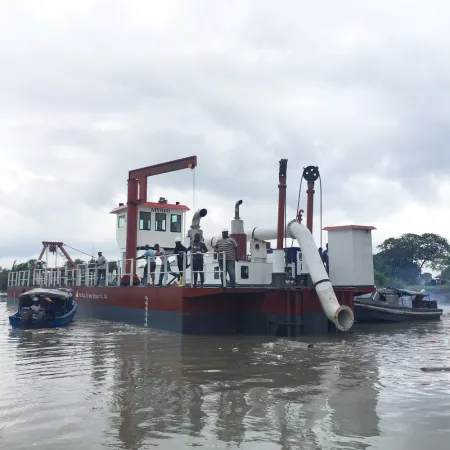 River Resilting Cutter Suction Dredger