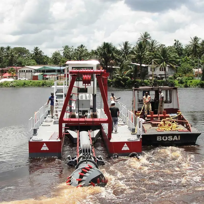 Mesin Pengerukan Pasir Sungai Kapal Keruk Kecil