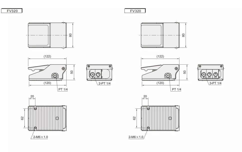 ASC Series One-Way Throttle Valve