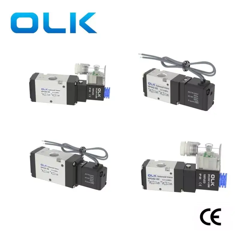 VP Series Solenoid Valve 3 ທາງ