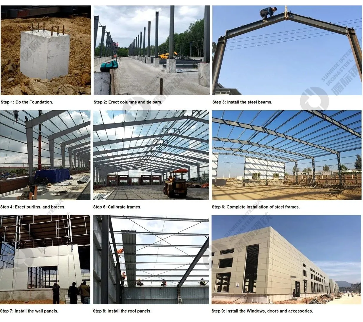 Steel structure workshop / warehouse