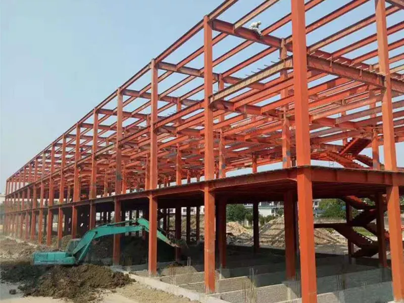 Dhismaha Warehouse Steel Frame-Beeca-saaxiibtinimo