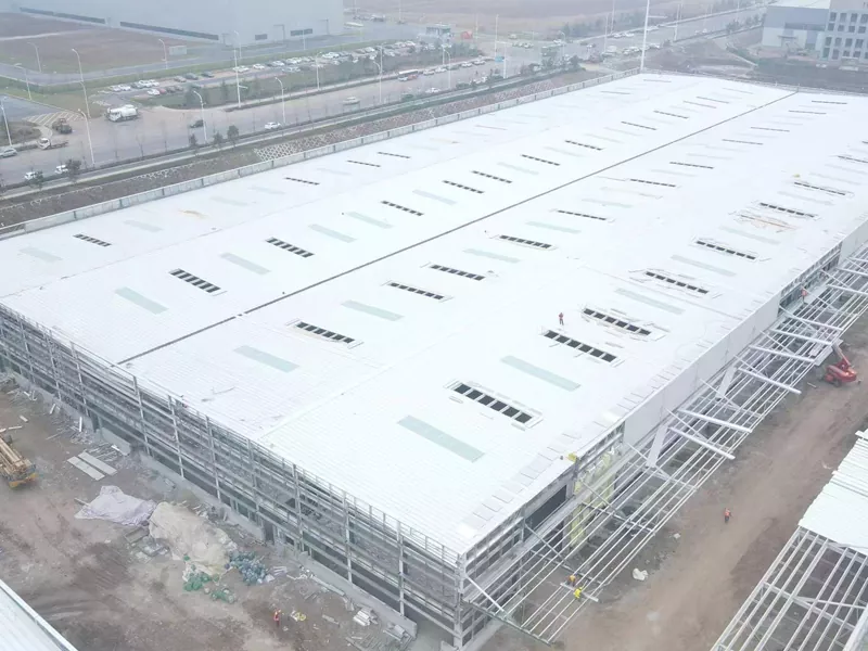 Large Span Steel Structure Construction Sandwich Panel Wall