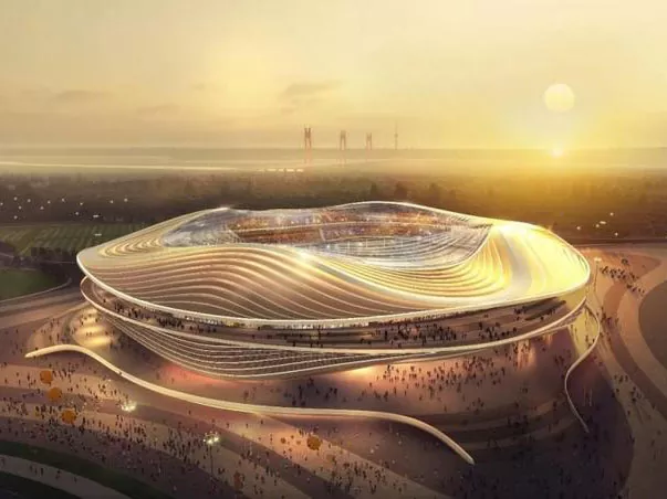 Struktur Baja Rentang Besar untuk Stadion
