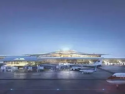 Metalstruktur lufthavnsbygninger