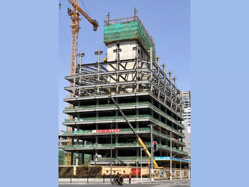 Edificis d'estructura d'estructura d'acer prefabricats