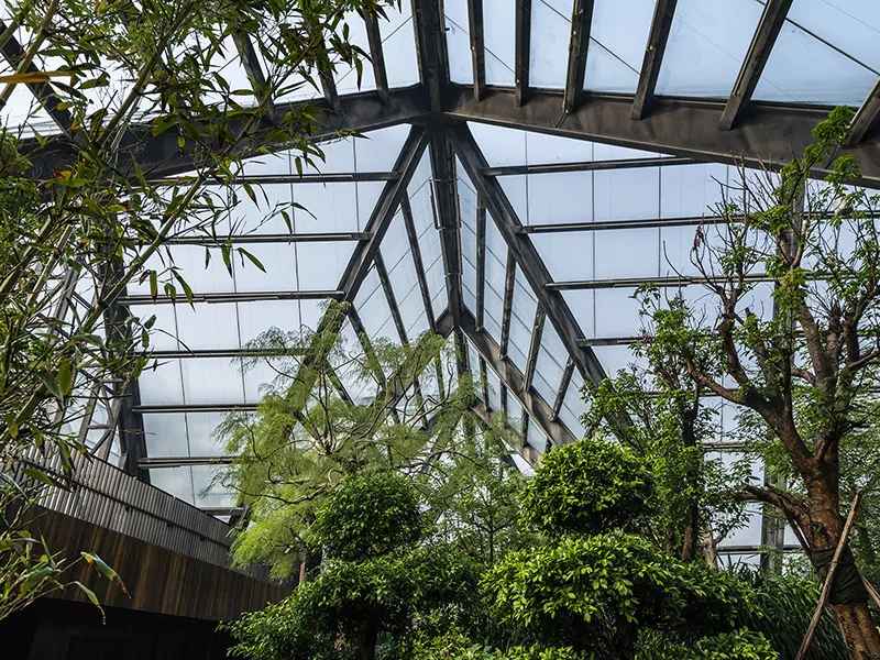 Steel Structure Botanical Hall