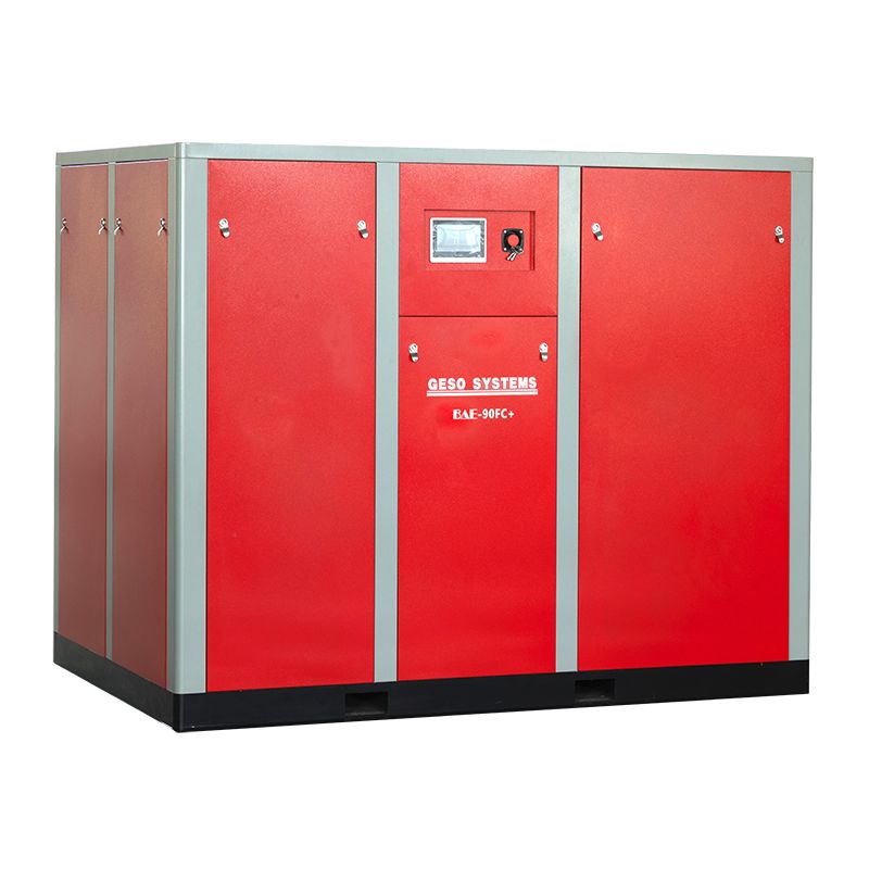 Two-Stage Permanent Magnet Variable Speed Screw Compressor