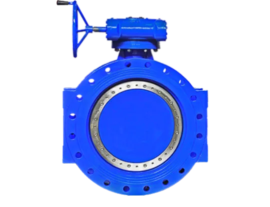 Double Offset Resilient Seated Butterfly Valve