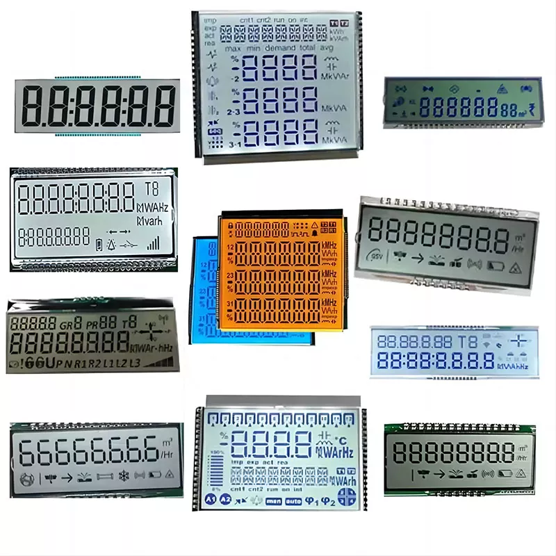 Prepaid mittari LCD