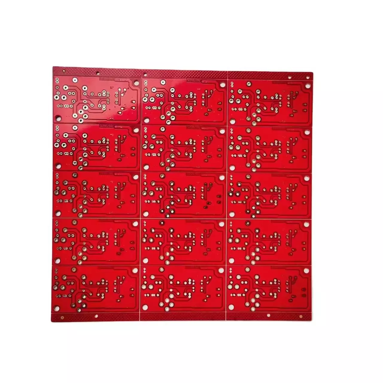 Scheda PCB con maschera per saldatura rossa