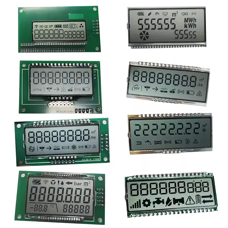 Display LCD del misuratore STS