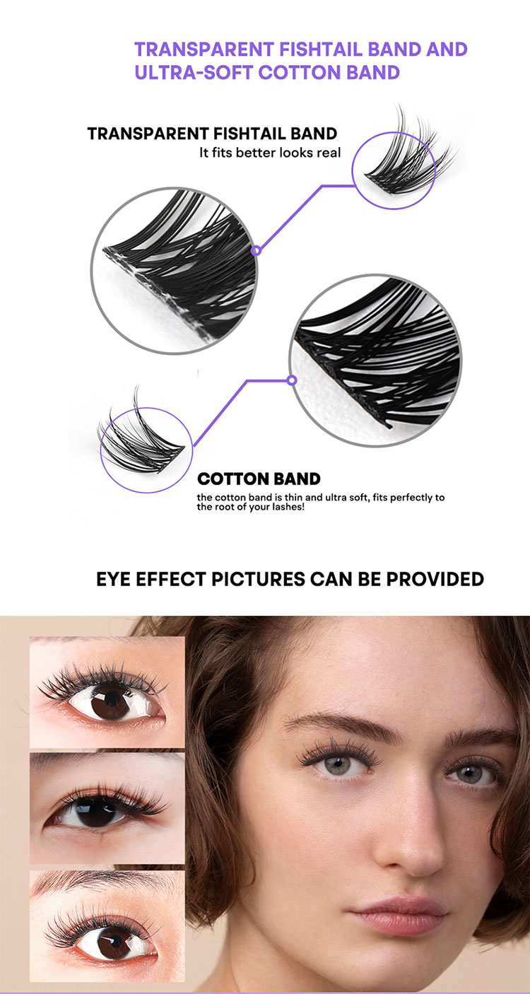 DIY Cluster Lashes