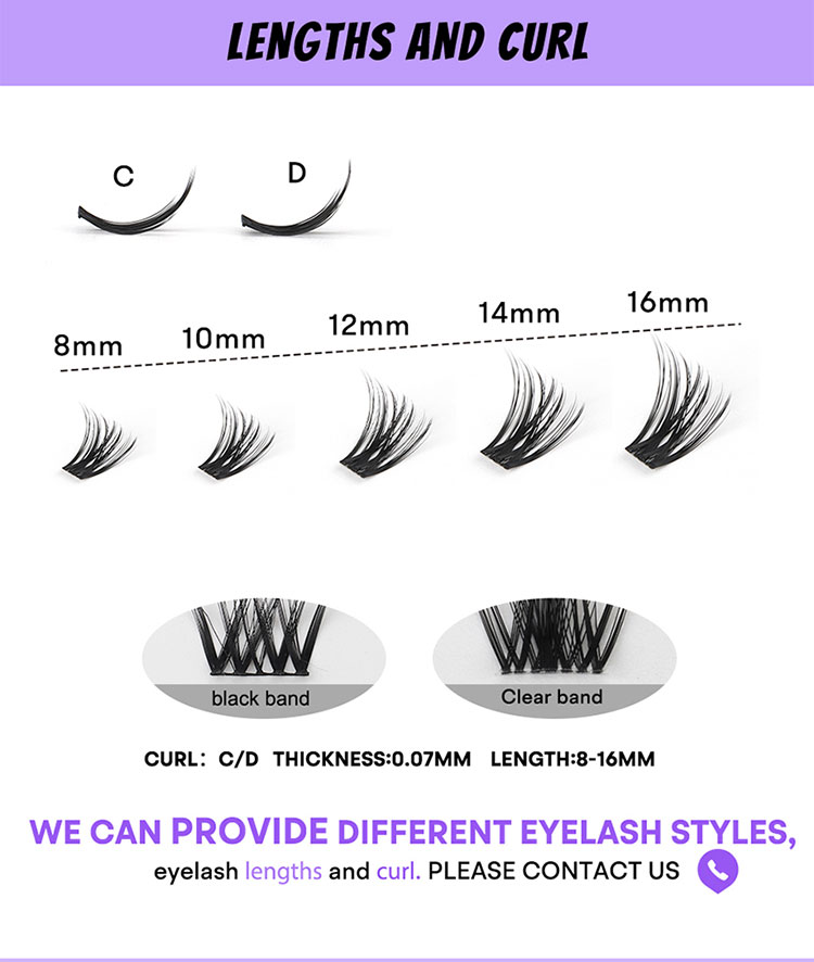 DIY Cluster Lashes