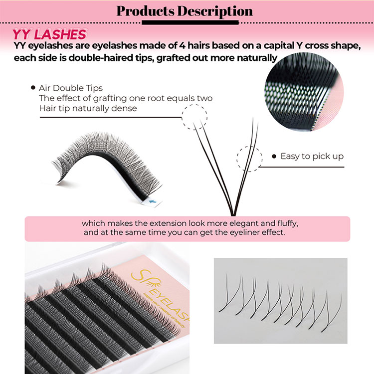 YY Black Eyelashes Extension