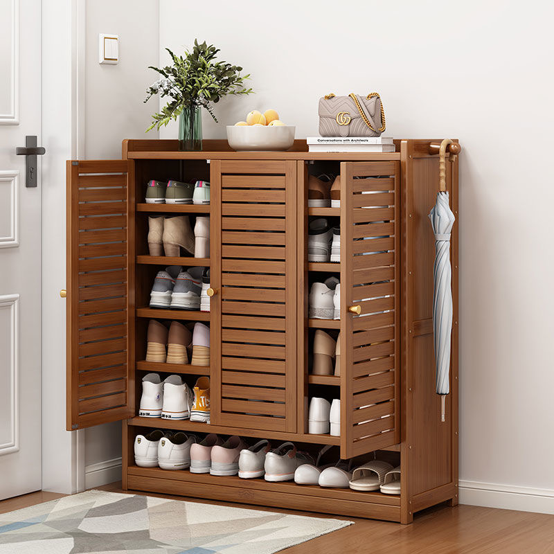 Introducing the New Wooden Shoe Cabinet Series by Aojie: Elevating Home Living with Organization and Elegance